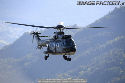 2017-09-16 Base Aerienne Sion 0398 AS332M1 Super Puma